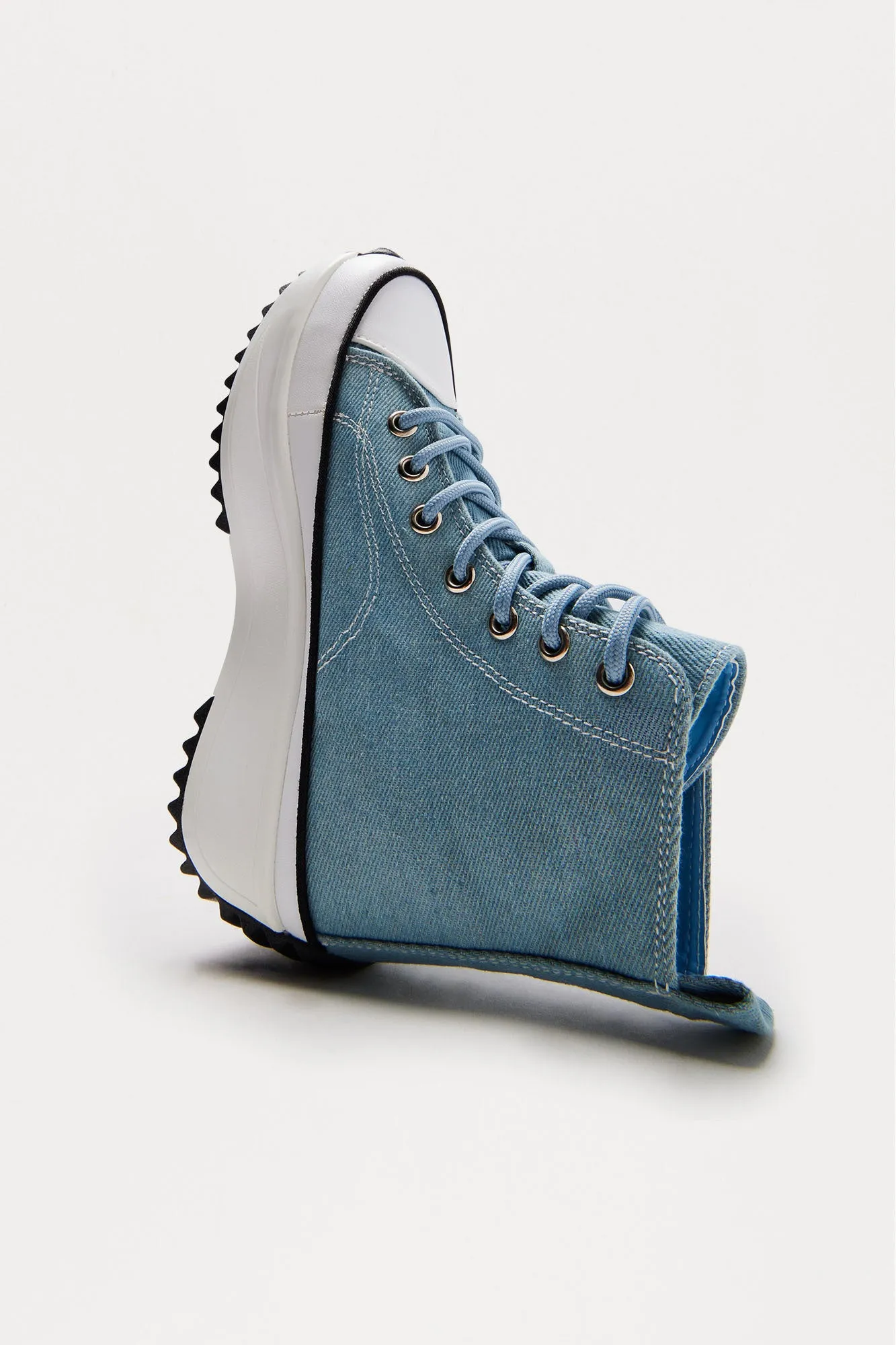 Bailey High Cut Sneakers - Denim