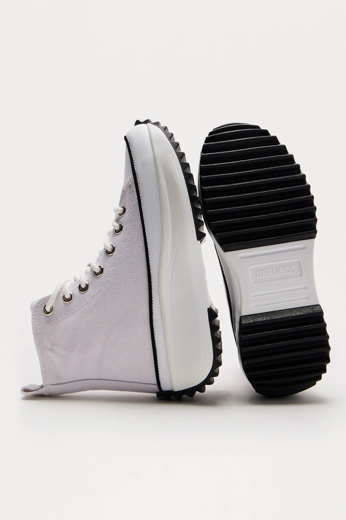 Bailey High Cut Sneakers - White