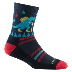 Darn Tough Kids Ty-Ranger-Saurus Micro Crew Lightweight Hiking Sock