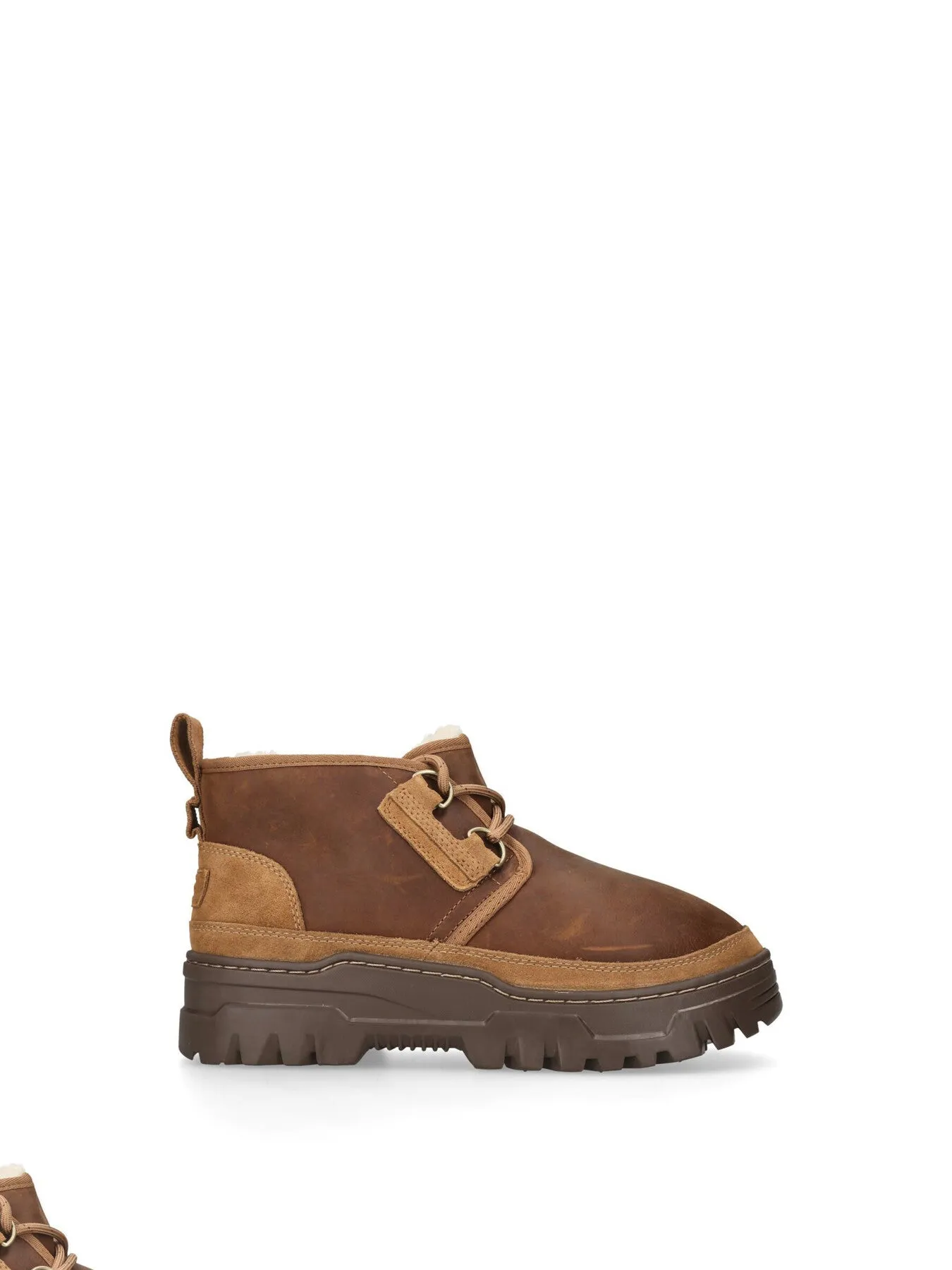Neumel Trailgazer Leather Hiking Boots Tan