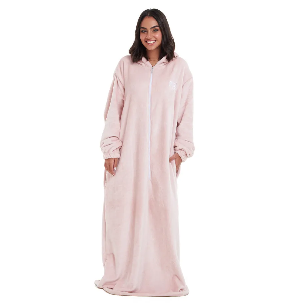 Snuggs Wearable Blanket Monk Dusty rose
